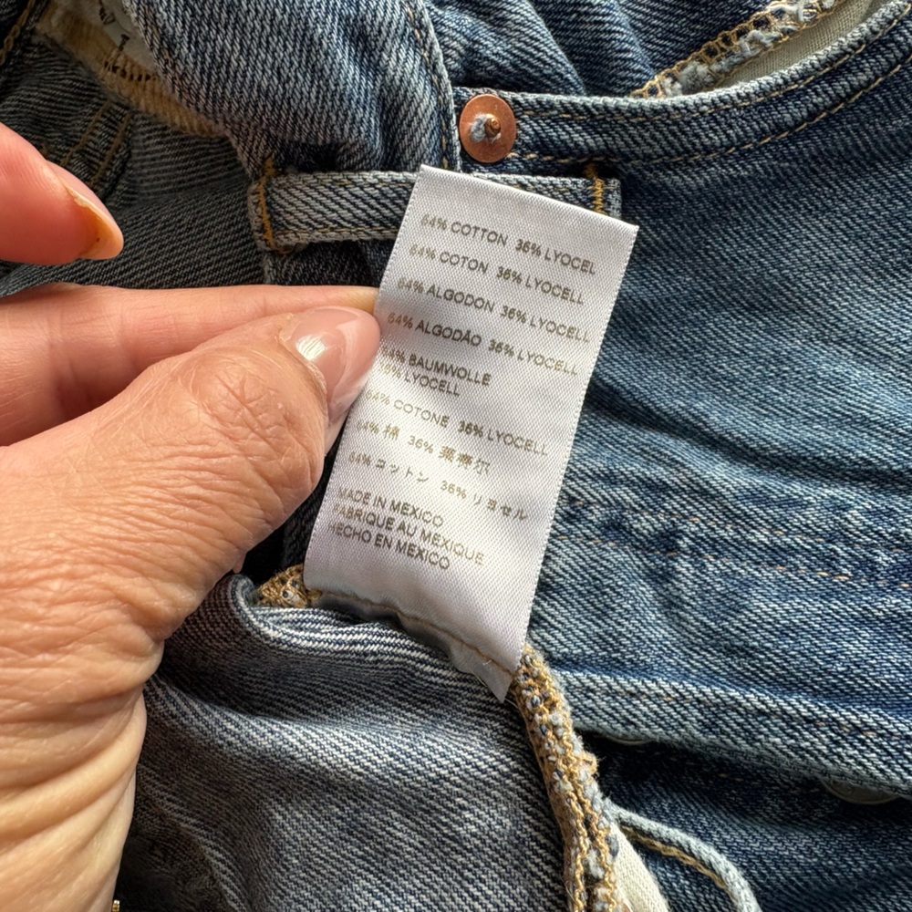 ABLE wide leg light was jeans size 32. - Picture 5 of 7